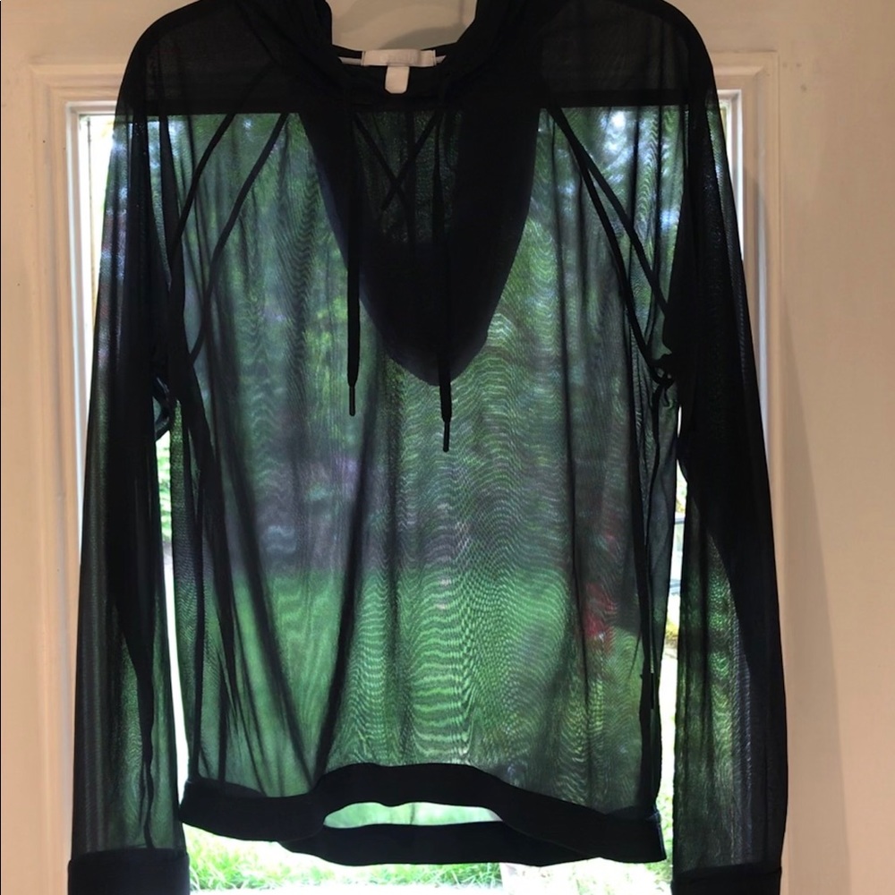 Zella Innovate sheer hoodie